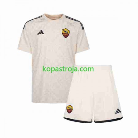 Billiga Fotbollströjor AS Roma Barn Borta tröja 2023/24 Kortärmad